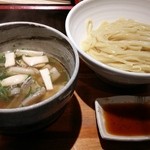 ラーメン巌哲 - 広島県呉産 太刀魚＋鯛茶漬けセット（ご飯＋胡麻醤油）2015年10月メニュー