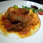 月夕堂 - 2016.1四元豚ホホ肉のトマトソース煮込み