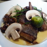 月夕堂 - 2016.1本日の魚介の一皿…平目の焦がしバターソース