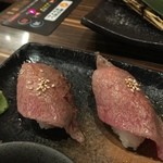 しげ吉 - 特選和牛炙り握り