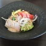 日本料理　花坊-hanabo- - 鶏のサラダ