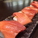 あしたば - マグロを使った島寿司