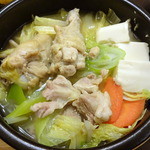 Shunsai Asahi - ちゃんこなべ1人前、スープが旨い