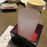 Mukashiya - 桜花吟醸酒さくらにごり　出羽桜