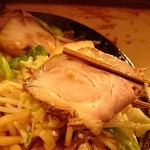 極太濁流ラーメン ら・けいこ - 今日のチャーシューはしっとり柔らか～