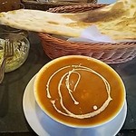 インド料理 ラクスミ - ランチのチキンカレーとナン