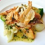 レ・ジャン - 本日のお魚料理「マトウダイのグリル・バジルバター」