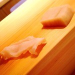 鮨 あらい - つぶ貝＆たいら貝