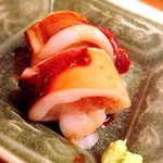 鮨 あらい - 子持ちヤリイカ