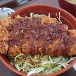 あさひプライムスキー場レストラン - かつ丼です。（２０１６年）