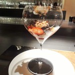 エクアトゥール - （2016.1) 2品目のデザートはグラスに入って