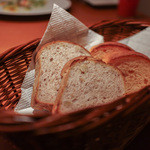 cucina Wada - 2016年1月再訪：自家製パン(クルミ・トマト)☆