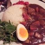 おつまみ屋 椥辻 - カレーライス　ボリュームたっぷり美味しかったです