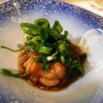 サムライフードスクエア　あじえもん - お通しはタラの白子