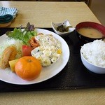 構内食堂 - 朝定食