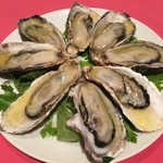 弘喜樓 - とろける牡蠣は軽く蒸してあります＼(^o^)／