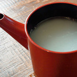 手打ち蕎麦 お乃 - 蕎麦湯