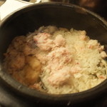 旬菜 おぐら家 - ズワイ蟹・牡蠣・新生姜の炊き込みご飯