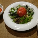 梅小路コラボ - 丸ごと京トマトのパスタ