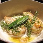 レストラン イソ - 四葉豚ロース肉のココット焼き　マスタードソース