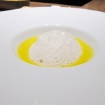 レストラン イソ - かぼちゃのスープ　カプチーノ仕立て