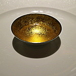 レフェルヴェソンス - 食前酒「日本酒(九平次： 愛知県名古屋市  萬乗醸造)と白ワイン」のカクテル（2016.Jan)