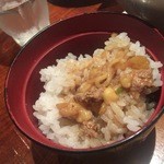 BISTRO DE まいど - ライスにスープをかけてみました