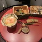 日本料理 太月 - 正月っぽい感じでいろいろ登場