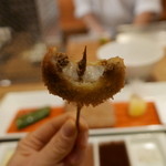 Ginza Roku Kakutei - レンコン牛肉詰め