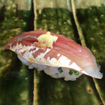 鮨長 - 鯵 脂が乗っていて最高でした！