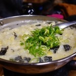 すき焼･鍋物 なべや -  鱈味満載のぞうすい　“simple is best”