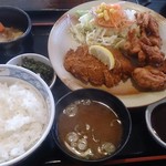 ハナマル霞庵 - とんから定食