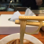 らーめん芝浜 - ストレート麺