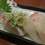 Oshidorizushi - 三種盛