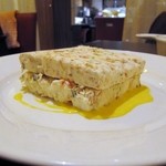 ル・シャッポ - ヌガーグラッセのサフランソース