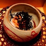 じどりや 穏座 - （2015.12）鶏漬けの山かけ