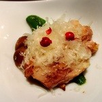 じどりや 穏座 - （2015.12）鶏もも焼きチーズ