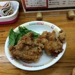 ひで常 - ランチのから揚げ