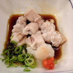 魚河岸 丸天 - 白子ポン酢 400円 税別