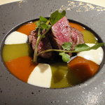 トゥ・ラ・ジョア - 十勝牛の夏ソース（８月）