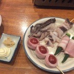 Amiyaki Ninomiya - チョイスした網焼きネタ♪