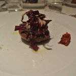 リストランテ カノフィーロ - 三元豚のサルシッチャを詰めた椎茸のソテー