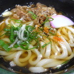 竹本水産 - 肉うどん４００円