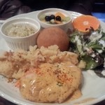 ツム・シュバルツェン・カイラー - Ｂランチ：サワークリームチキン（1,250円）こちらも限定10食です