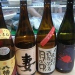 三楽 - 151225大阪　三楽　本日いただいた焼酎