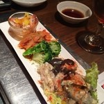 肉焼食堂もりしん - 前菜盛り合わせ（小）