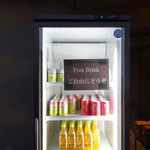 月の宿 紗ら - 屋上庭園の無料飲み物