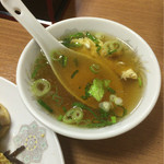 新華園 - スープ(^^)