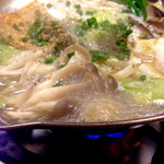 ちゃんこ芝松 - 2016/01_メニュー塩ちゃんこ