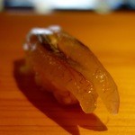 ［2016/01］(昼)おまかせにぎり(6480円)・さよりの握り